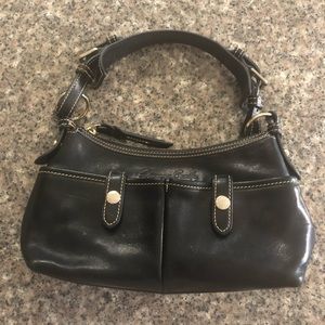 Vintage small leather Dooney & Bourke shoulder bag